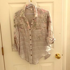 Free people button down